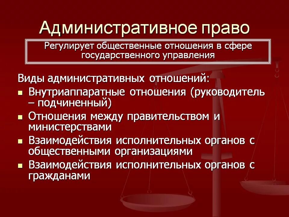 Публичная власть в административном праве