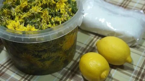 Рецепт варенья из одуванчиков 200 штук
