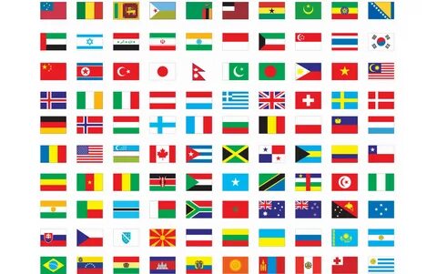 Free Vector Flags of The World - General Dies.