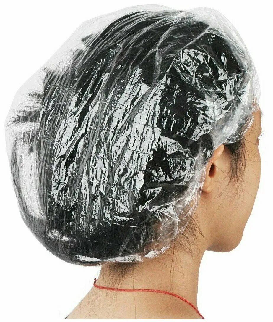 Целлофановые шапочки. Целлофановые шапочки. Целлофановая шапочка. Полиэтиленовая шапочка для волос. Шапочка для душа полиэтиленовая( 100 шт/уп) rio.