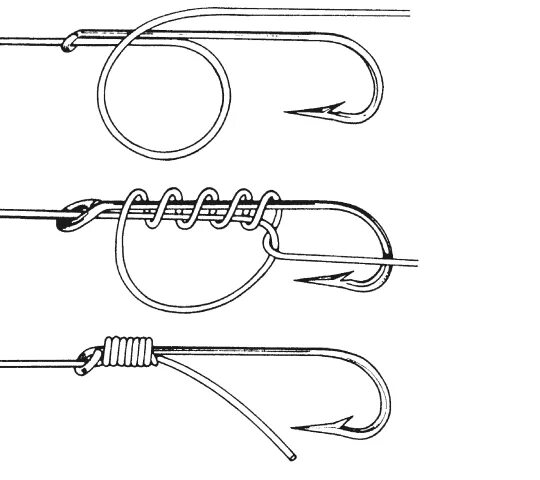Узел для крючка рыболовного к плетенке. Узел Снелл рыболовный. Прочные рыболовные узлы для крючков и поводков. Паломар узел для рыбалки. Как крючок крепится