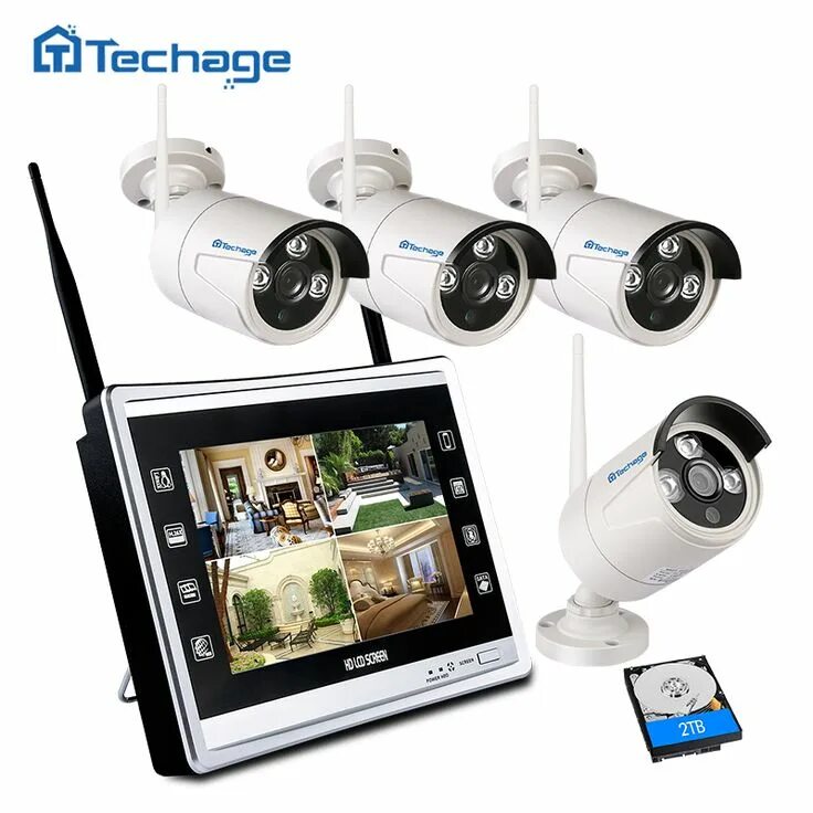 Wi products. Techage WIFI камера. Камера techage 1080p. Techage камера аккумуляторная.