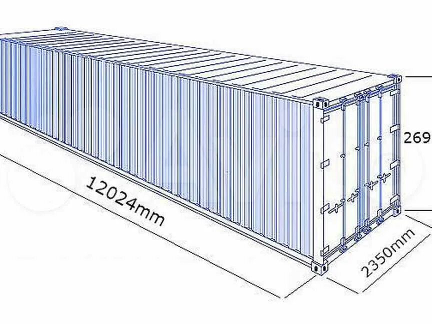 Габариты морского контейнера 40. Габариты 40 футового контейнера. Контейнер 40 футов габариты. Габариты 40 футового морского контейнера. Габариты 40 40 футового контейнера.