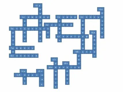 Посвященный в тайны сканворд