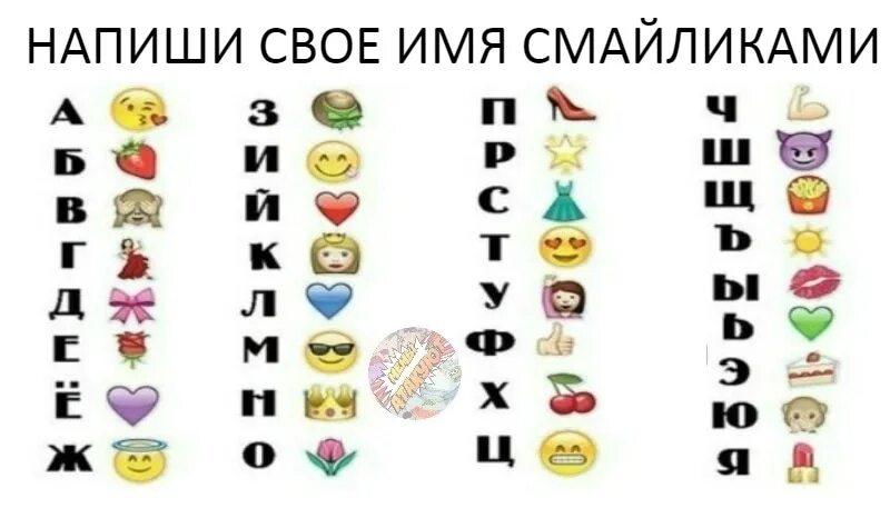 Название со смайликами