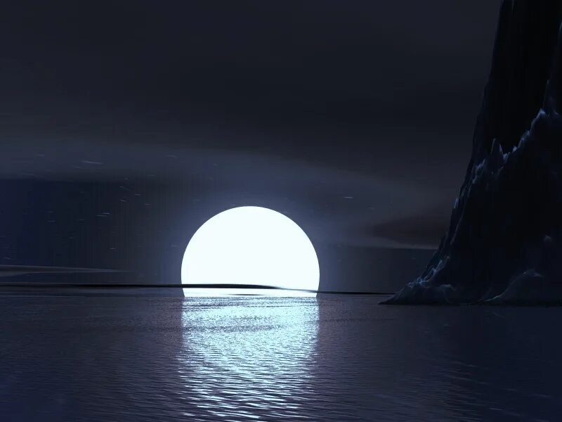Quiet Night. Night quiet field. Antarctica isn't quiet at Night. Quite night