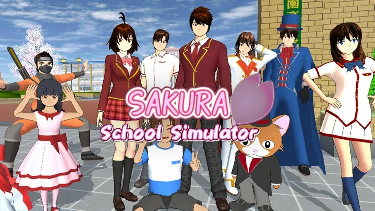 Сакура школа симулятор. Школа Сакура игра. Игра Сакура скул симулятор. Сакура скул симулятор 2018.