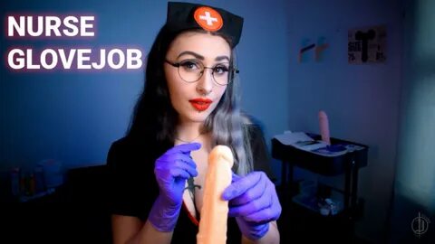 Divinely - Nurse Medical Glove Handjob POV.
