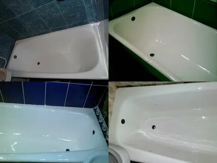 Покрытие чугунной ванны эмалью