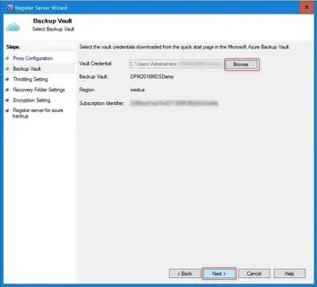 Microsoft backup