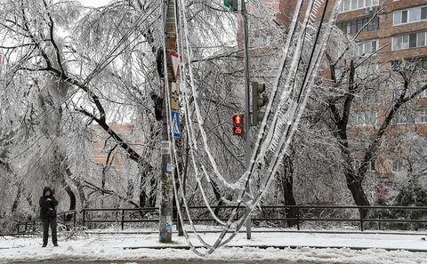 Ледяной дождь последствия