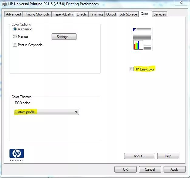 Как настроить цветную печать на принтере. Принтер hp universal printing pcl 6. pcl6 hp universal print. hp universal printing pcl 6 (v6.9.0). как настроить цветную печать на принтере hp.