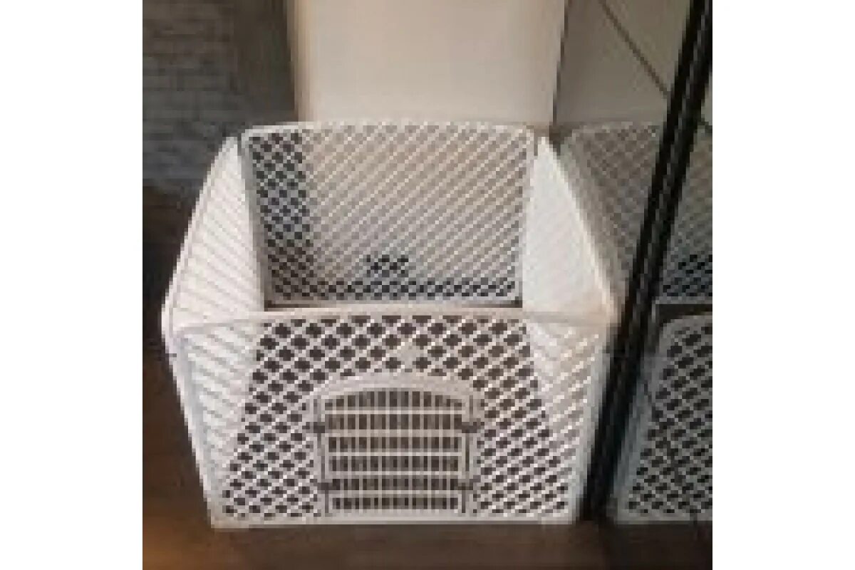 Вольер пластиковый. Вольер для собак, пластиковый (100×75 см), белый. пластиковый вольер для щенков. вольер для собак пластиковый белый. вольер белый для щенков.