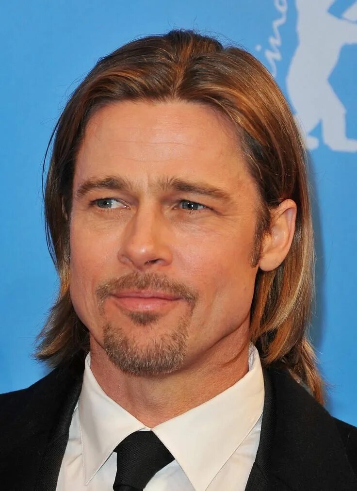 Брэд Питт. Брэд Питт (Brad Pitt) длинные волосы. Brad Pitt 2014. ,HRTL gbnnf. Брэд питт волосы