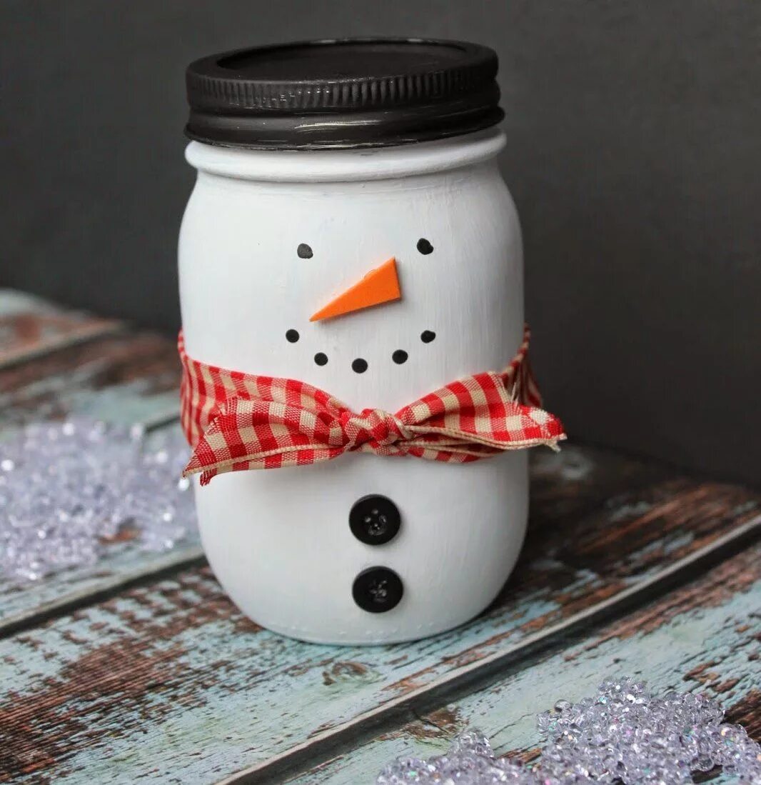 снеговик в банке своими руками. снеговик в банке своими руками. снеговик в банке своими руками. снеговик из баночки детского питания. снеговик из банки стеклянной.