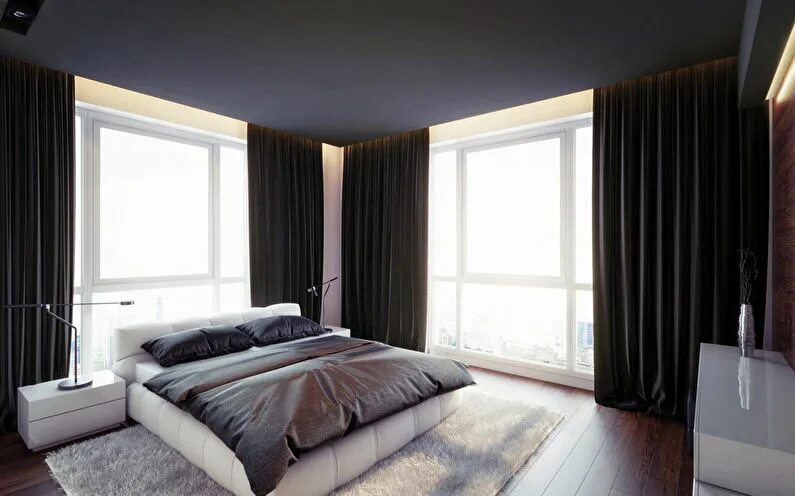 Дизайн комнаты окна на разных стенах 20 Red Bedroom Ideas That Look Pretty Classy Bedroom red, Modern bedroom design,