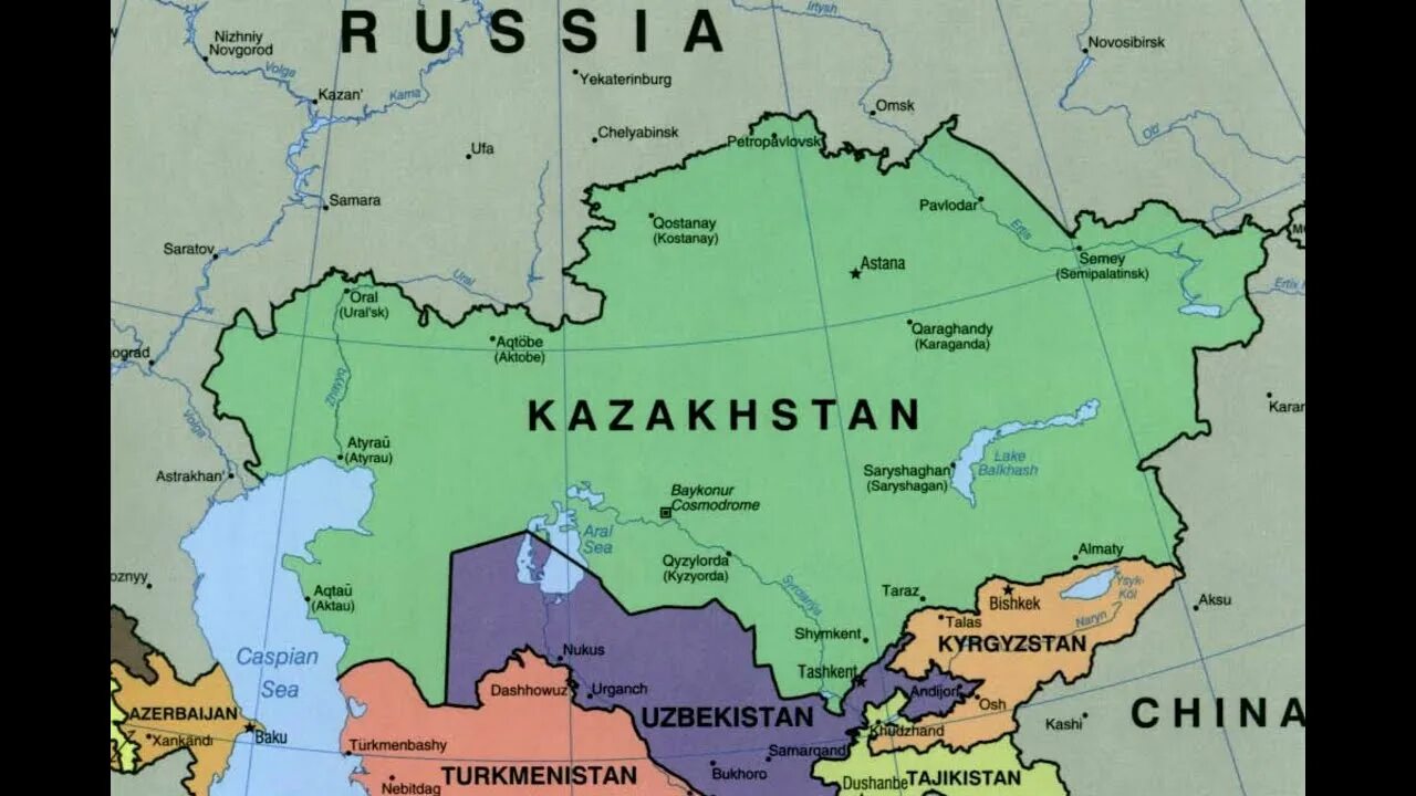 Казахстан входит в число. Казахстан на карте центральной азии. границы центральной азии на карте. средняя азия и центральная азия на карте.