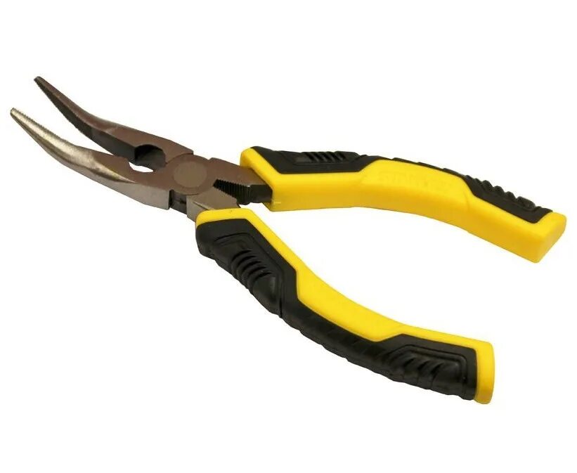 Пассатижи с изогнутыми губками. Длинногубцы stanley 0-74-364 200 мм. Плоскогубцы 140мм с удлиненными изогн. Пассатижи с изогнутыми губками. Плоскогубцы dexter изогнутые.