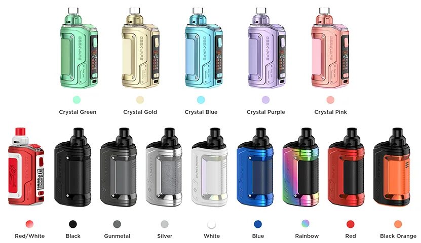 Pod комплект GEEKVAPE Aegis Hero 2/h45 (1400mah 4ml 45w 1.0ω/2.0ω ). Набор Geek Vape Aegis Hero 2. Geek Vape h45 Kit. Geek Vape Hero 2(h45) 1400mah pod Kit. Hero h45 crystal