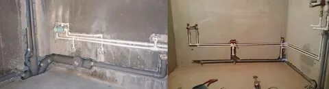Делаем сантехнику в ванной