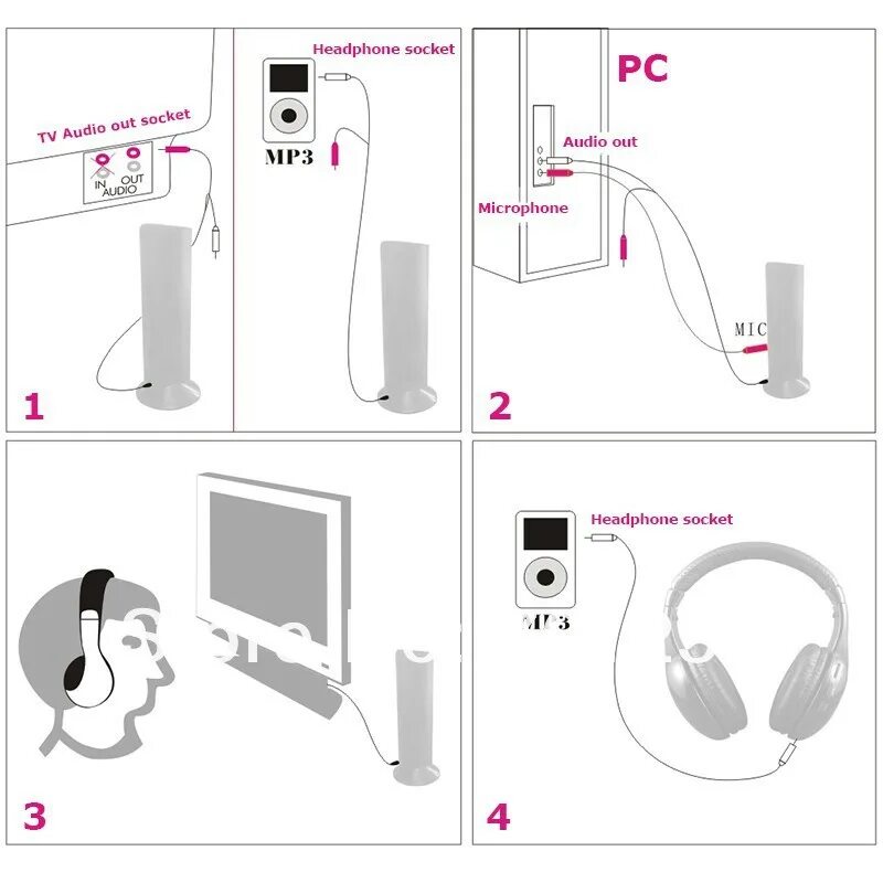 Bluetooth подключения телевизору наушники