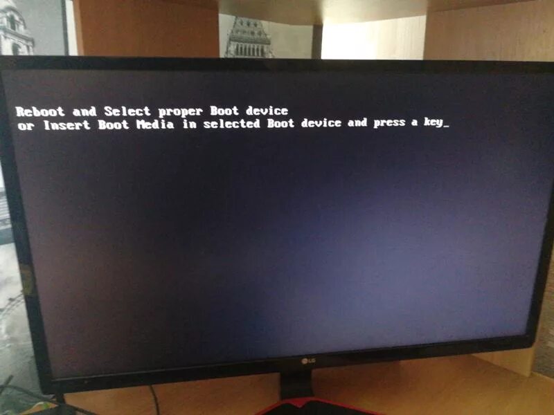 Ошибка Reboot and select proper Boot device. Ошибка Reboot and select proper Boot device or Insert. Ошибка Reboot and select proper Boot. Ошибка Reboot and select proper Boot device and Press a Key. Ошибка boot and select proper boot device