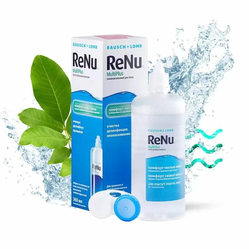 Жидкость для линз Renu 360 мл. Renu Multi Plus раствор для контактных линз. Штрих код раствор для линз Renu MULTIPLUS 360мл. Универсальный раствор Renu Multi+ 360мл.