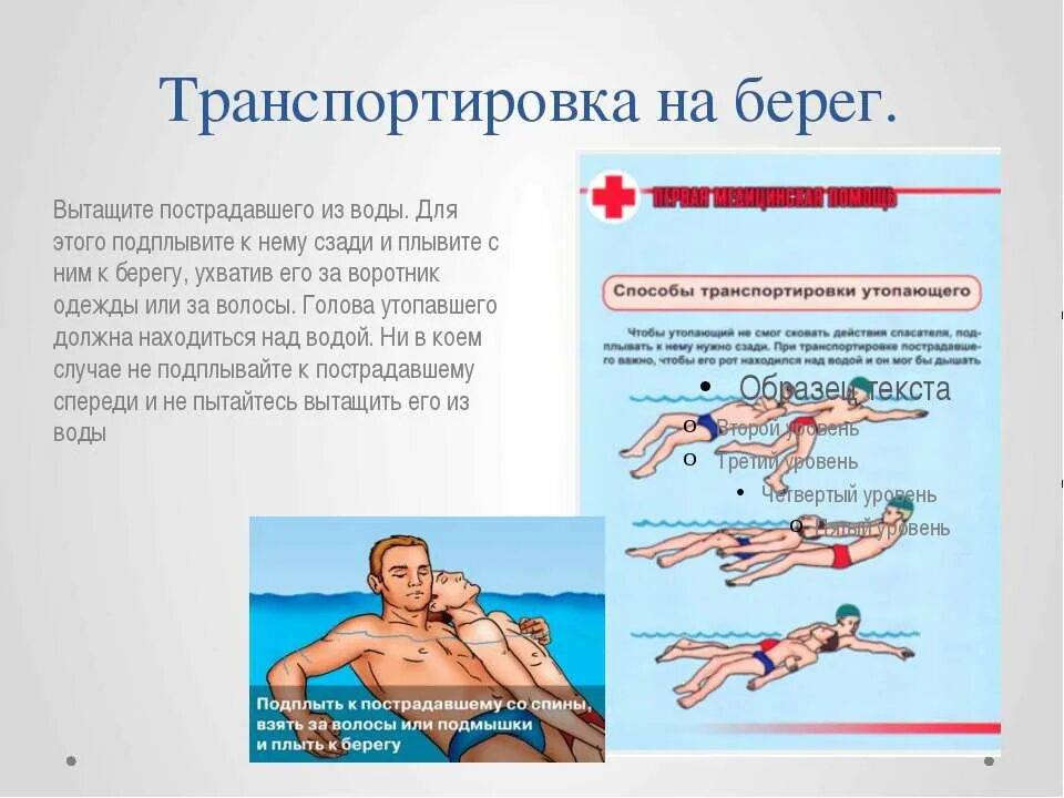 Помощь при утоплении обж 8 класс