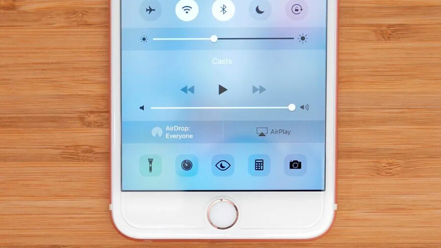 Функция airplay. Shift Control Center. Apple Control Centre.