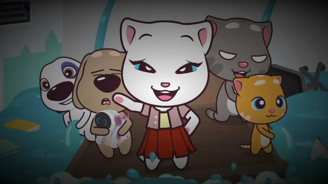 Мини том. Tom minis. анджела minis. говорящий том и друзья мини. talking tom and friends minis.