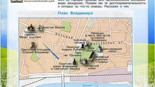 Карта наш экскурсовод 4 класс. Карта наш экскурсовод 4 класс