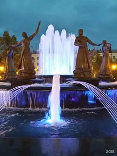 Фонтан 7 девушек в уфе