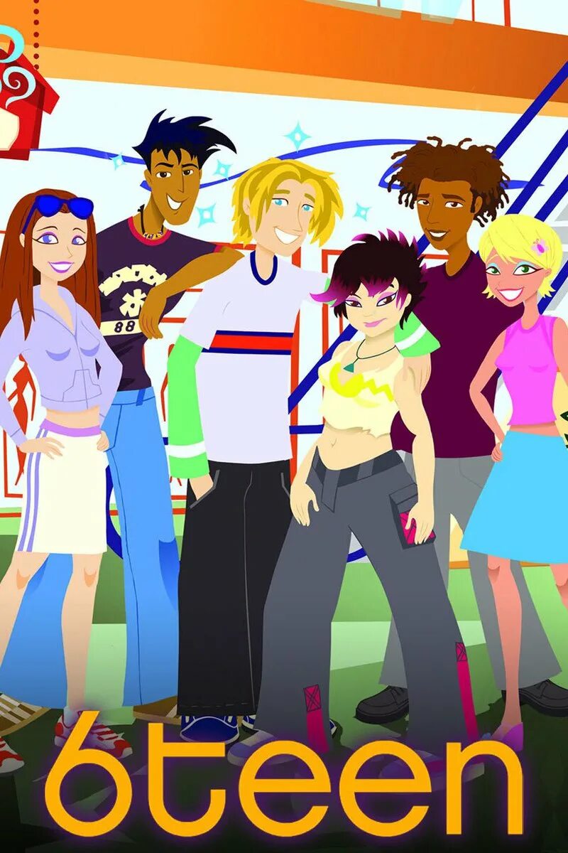 Мультсериалы для подростков. 6teen Джус.