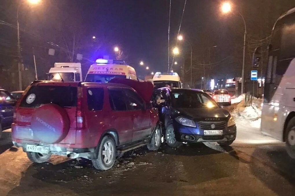 Транспортные происшествия в Омске.