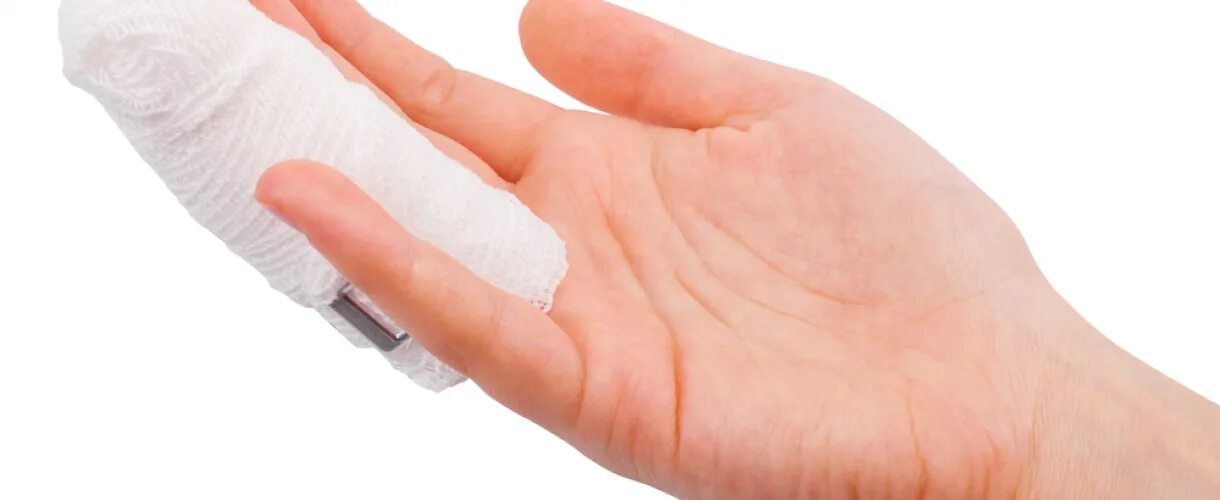 обезболить ушиб пальца руки