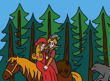 Картинки из эпизодов сказок