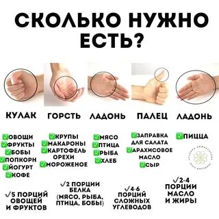 1 2 порции это сколько
