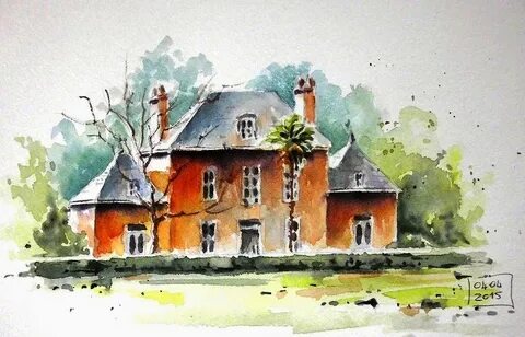 Maisons painting