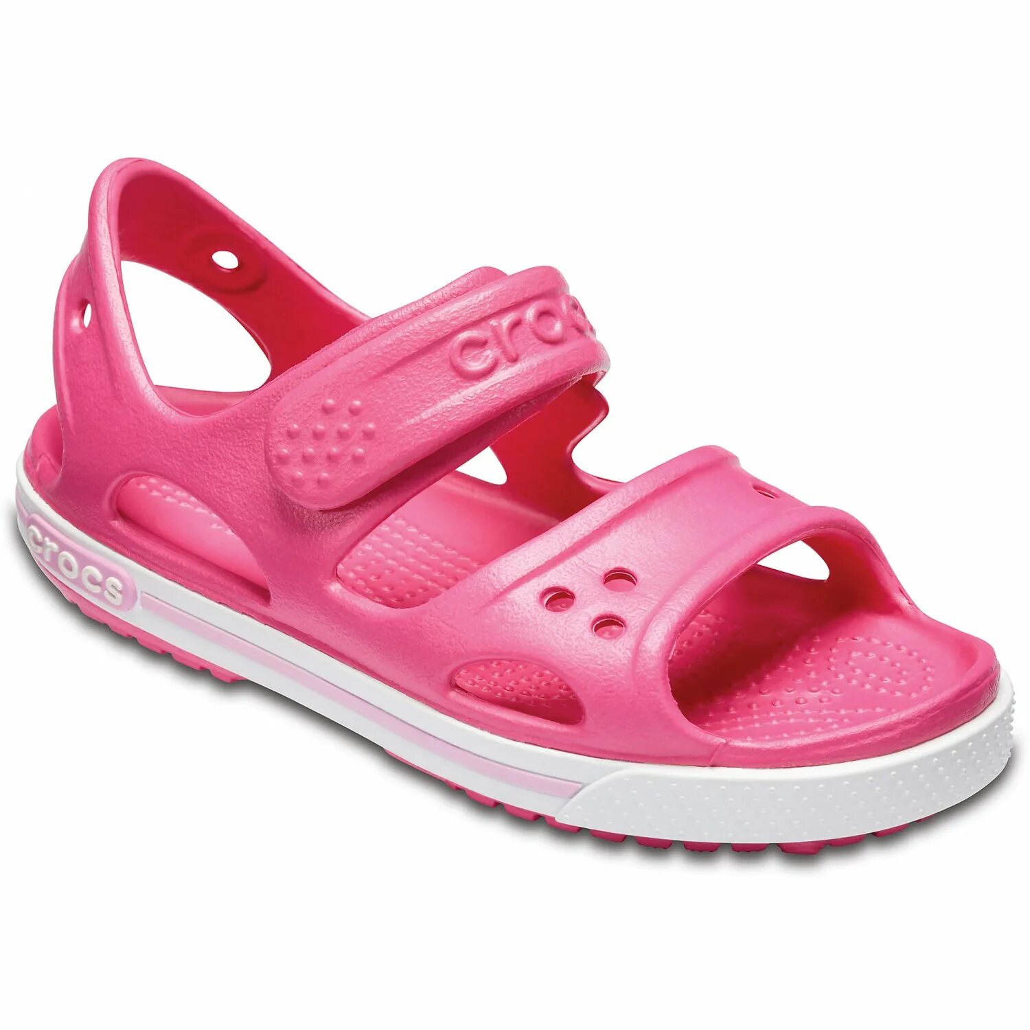 Розовые сандали. Сандалии Crocs Crocband. Crocs Crocband II Sandal PS. Сандалии Crocs Crocband Sandal. Crocs Crocband розовые.