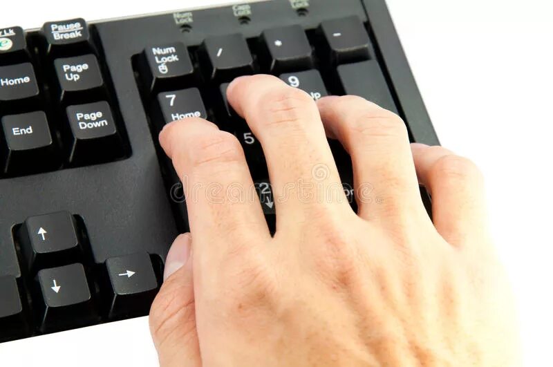 Typing number
