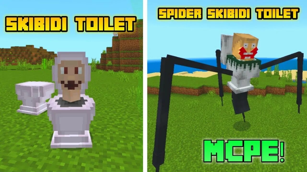 Скибиди туалет майнкрафт 72. SKIBIDI Toilet Minecraft Mod. Колонка паук скибиди туалет. Скибиди унитаз майнкрафт.