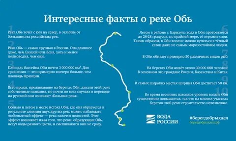 Река обь сообщение 4 класс