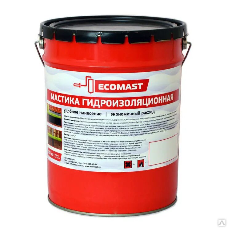 Ecomast мастика гидроизоляционная (21,5 л/металл). Праймер битумный, 5л хоздвор. Праймер битумный Ecomast 21.5л. Праймер битумный PETROMAST, 21,5л. Битумная гидроизоляция цена