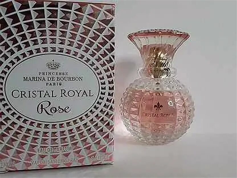 Marina de bourbon rose bourbon. Marina de Bourbon Crystal. Кристал рояль духи.