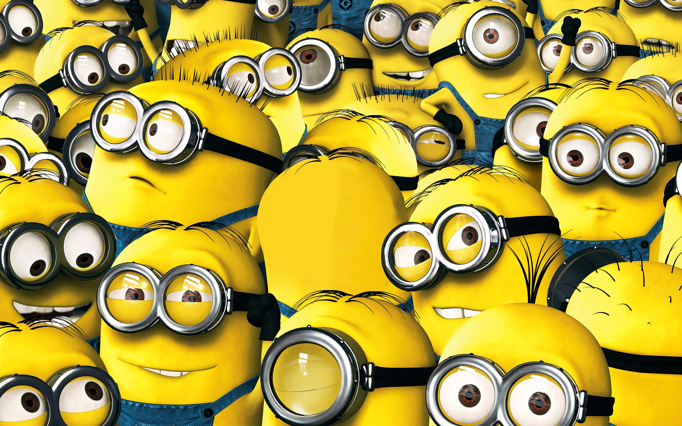 Миньоны Minions, 2015. Миньоны 3. Картинки на рабочий стол Миньоны. Фон на рабочий стол прикольные.