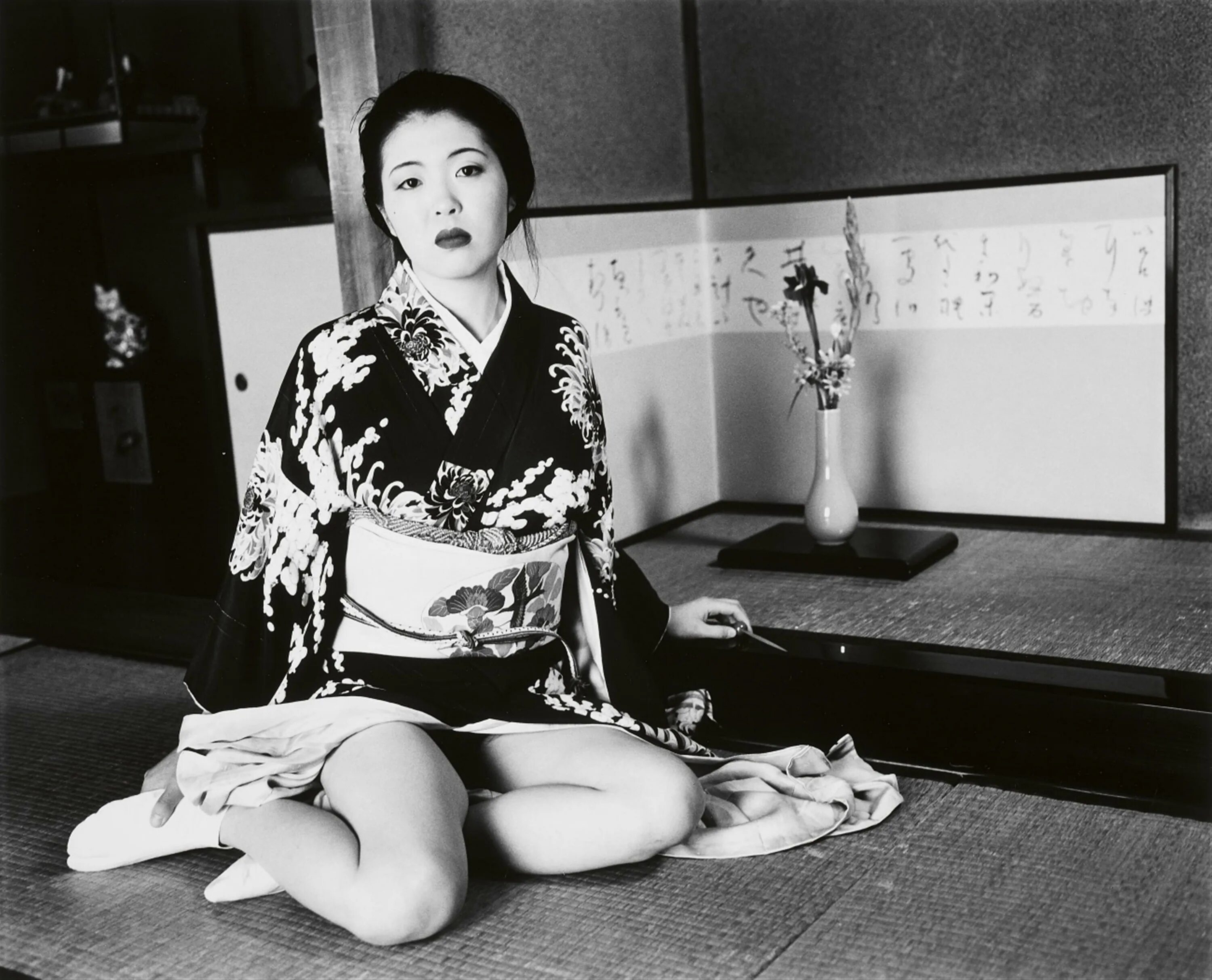 Нобуёси Араки японский фотограф. Фотография якудза Нобуеси Араки.