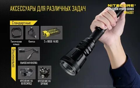 Мод на фонарь в руке