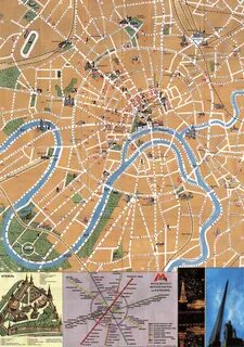 Центральная карта москвы