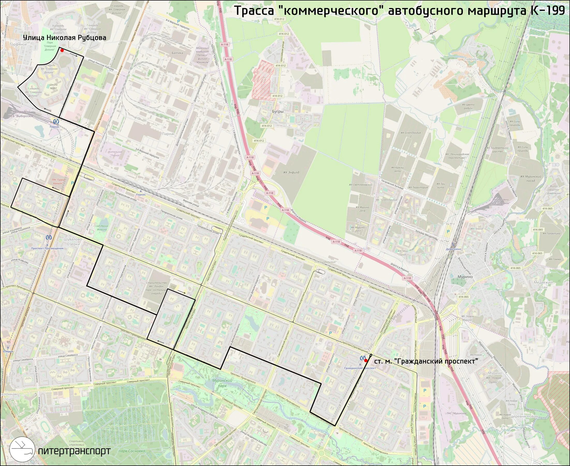 Остановки 203 автобуса спб. 199 Автобус маршрут Санкт-Петербург. Автобус 199 маршрут на карте. 199 Маршрутка СПБ маршрут на карте. 199 Парнас автобус.