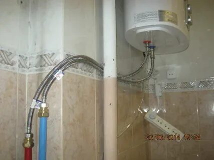 Подводка для водонагревателя